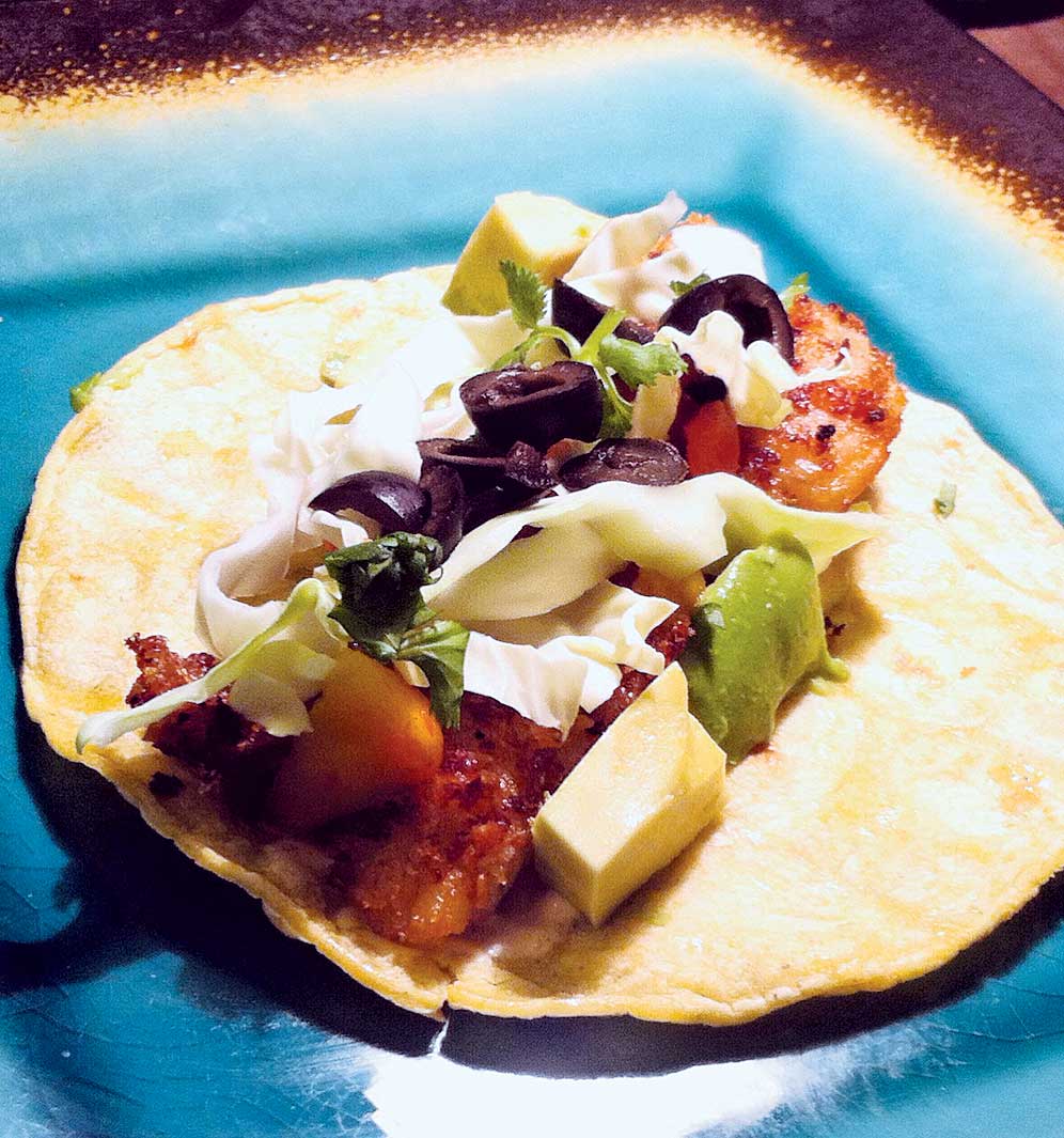 Fish Tacos with Mango Salsa and Chipotle Ranch