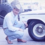 Dean Oliver modeled jeans for Wrangler