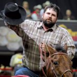 Matt waving to the crowd