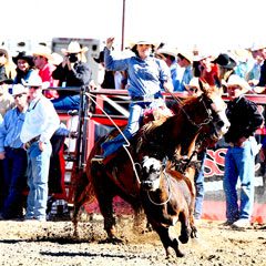 Performance two at the National High School Finals Rodeo in Rock springs, Wyo.