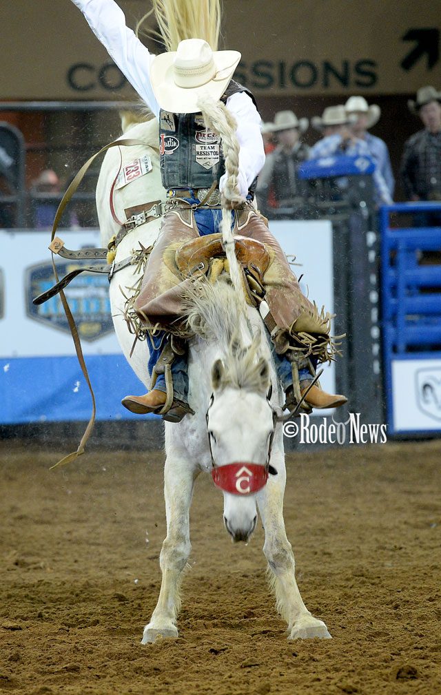 Saddle bronc rider Real makes most of opportunity