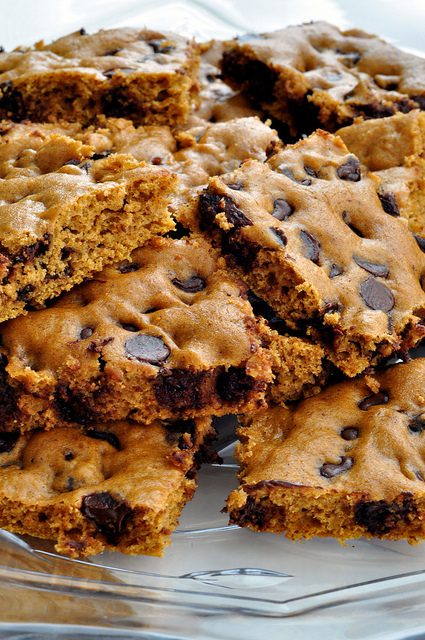 Pumpkin Chocolate Chip Brownies - Courtesy of flickr user, Nikki G