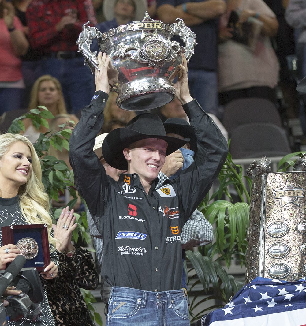 Cooper Davis becomes 16th different PBR World Champion in thrilling World Finals in Las Vegas