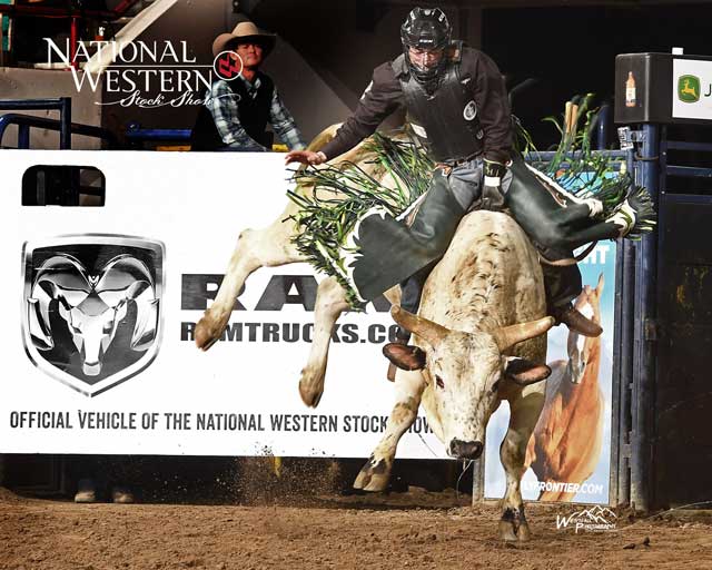 Bull Riders take center stage at National Western on Monday