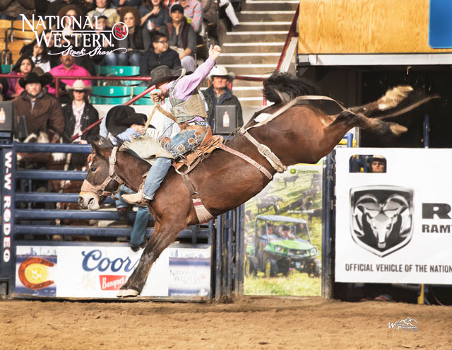 Second generation bronc rider excels at National Western