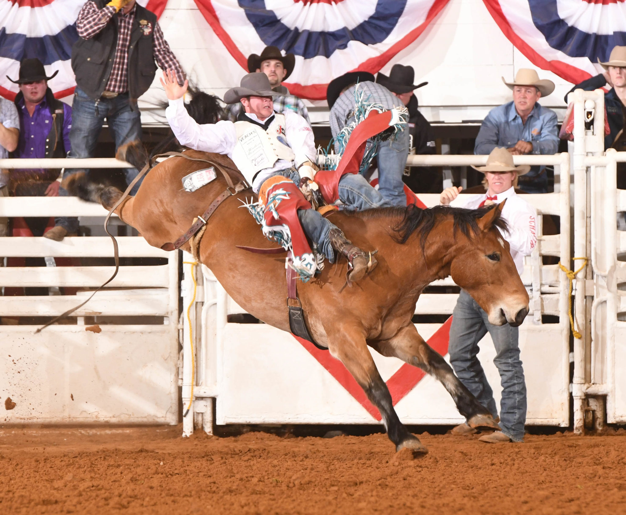 Two buckles are twice as nice at Fort Worth Rodeo