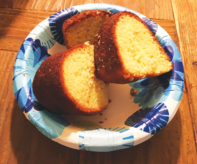 Almond Cream Cheese Pound Cake