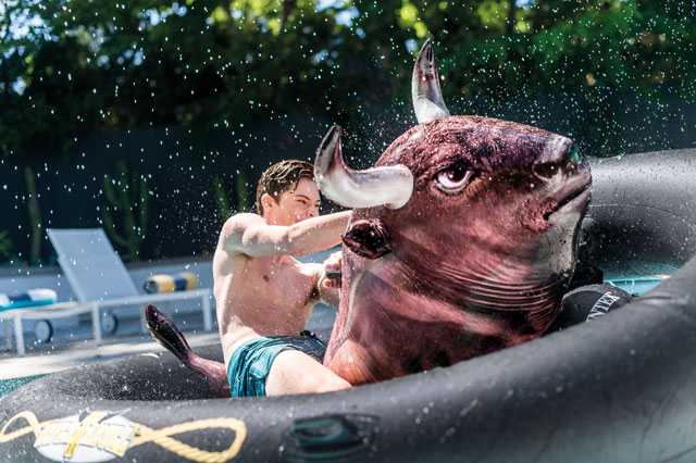 PBR Inflatabull™ Rodeo Bull Ride On Float