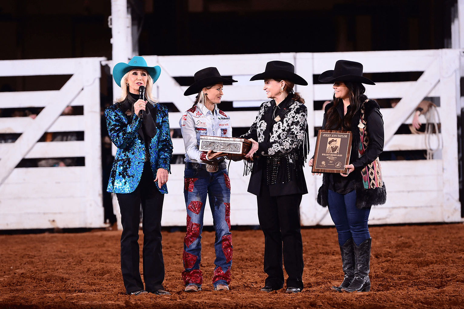 Hillman Wins $5,000 Jerry Ann Taylor Award at World’s Original Indoor Rodeo®