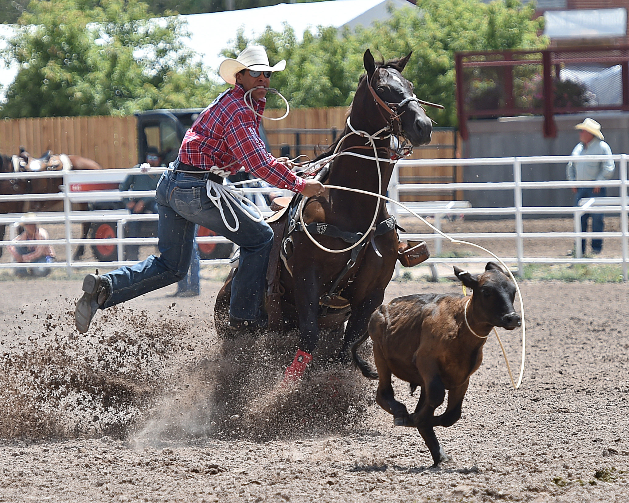 Shad Mayfield gets ready for his first NFR