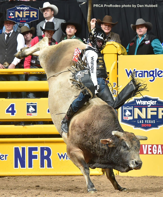 Sage Kimzey posts electric 94-point ride to win Round 8