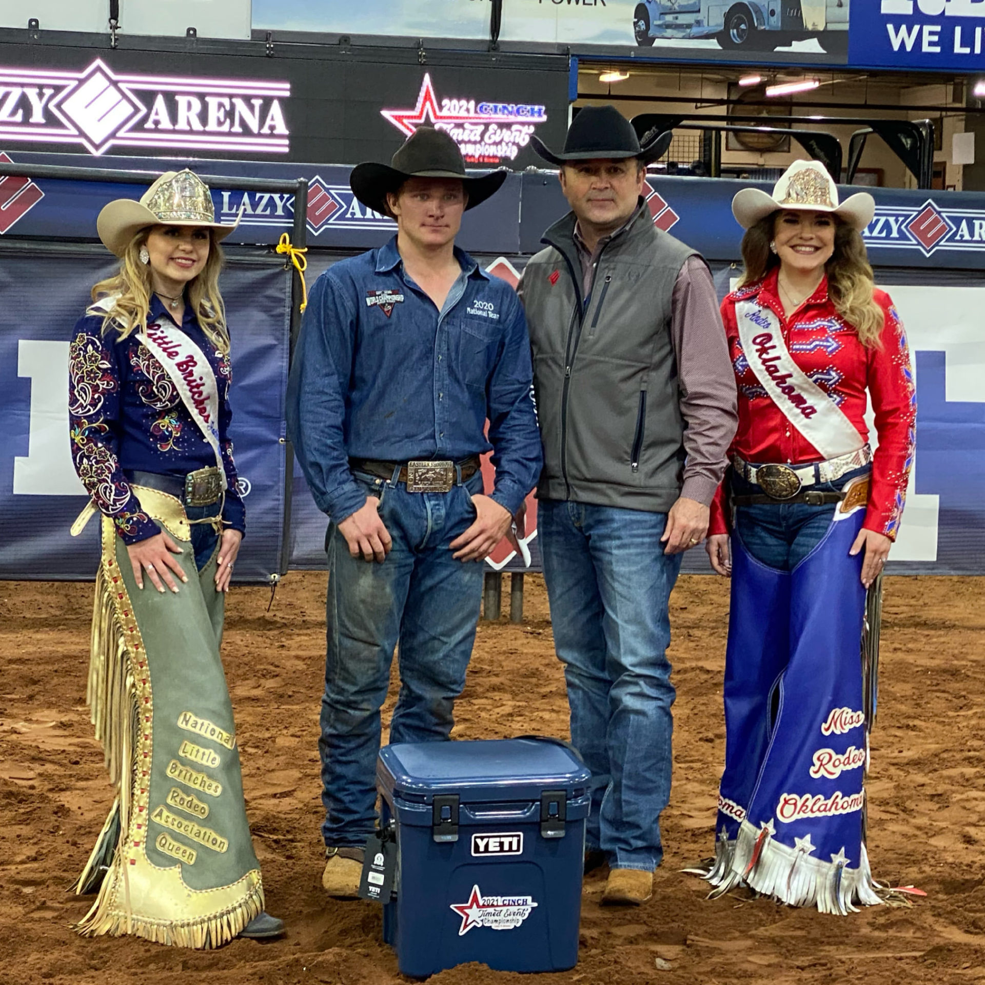 Marcus Theriot Takes the Title of 2021 Ironman at the Lazy E; Briar Teague closed the deal on the 2021 Jr Ironman the hard way at the Lazy E