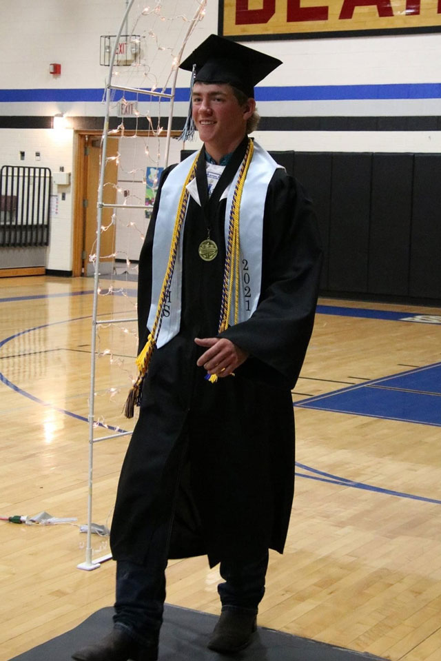 Trading a Cowboy Hat for a Mortarboard