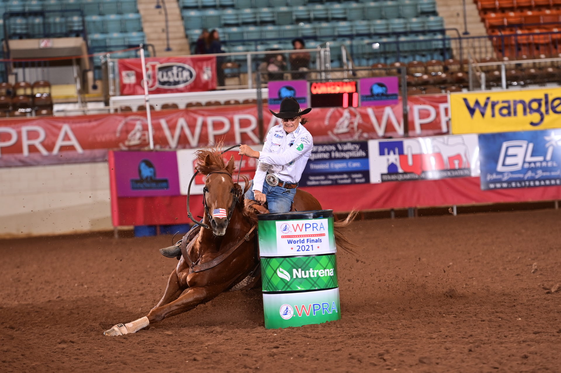 Dona Kay Rule and High Valor Turn In Fastest Time at WPRA World Finals