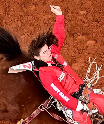 Idaho saddle bronc rider dominates Bracket 5 at Fort Worth Rodeo