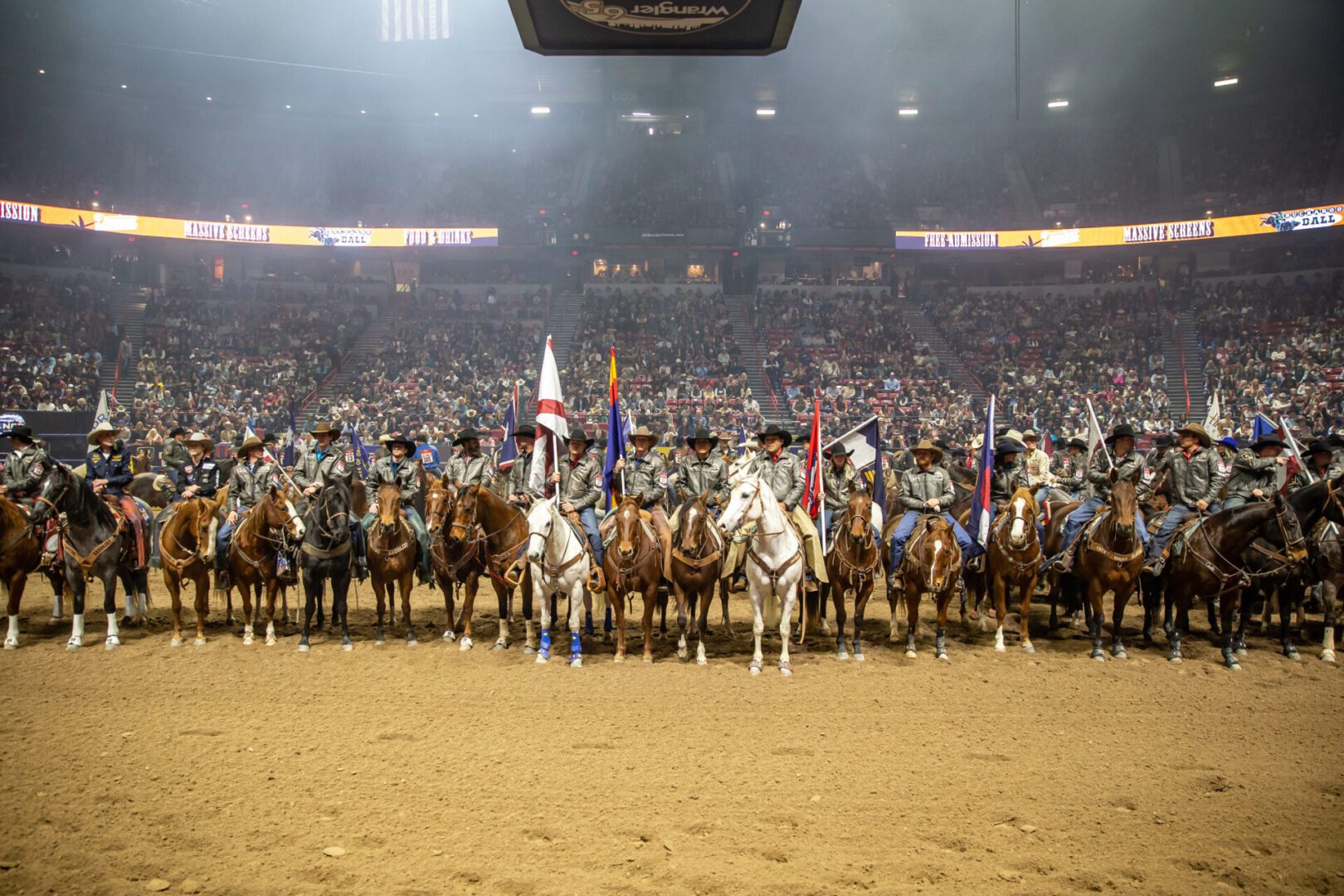 National  Finals Rodeo Round One Canceled
