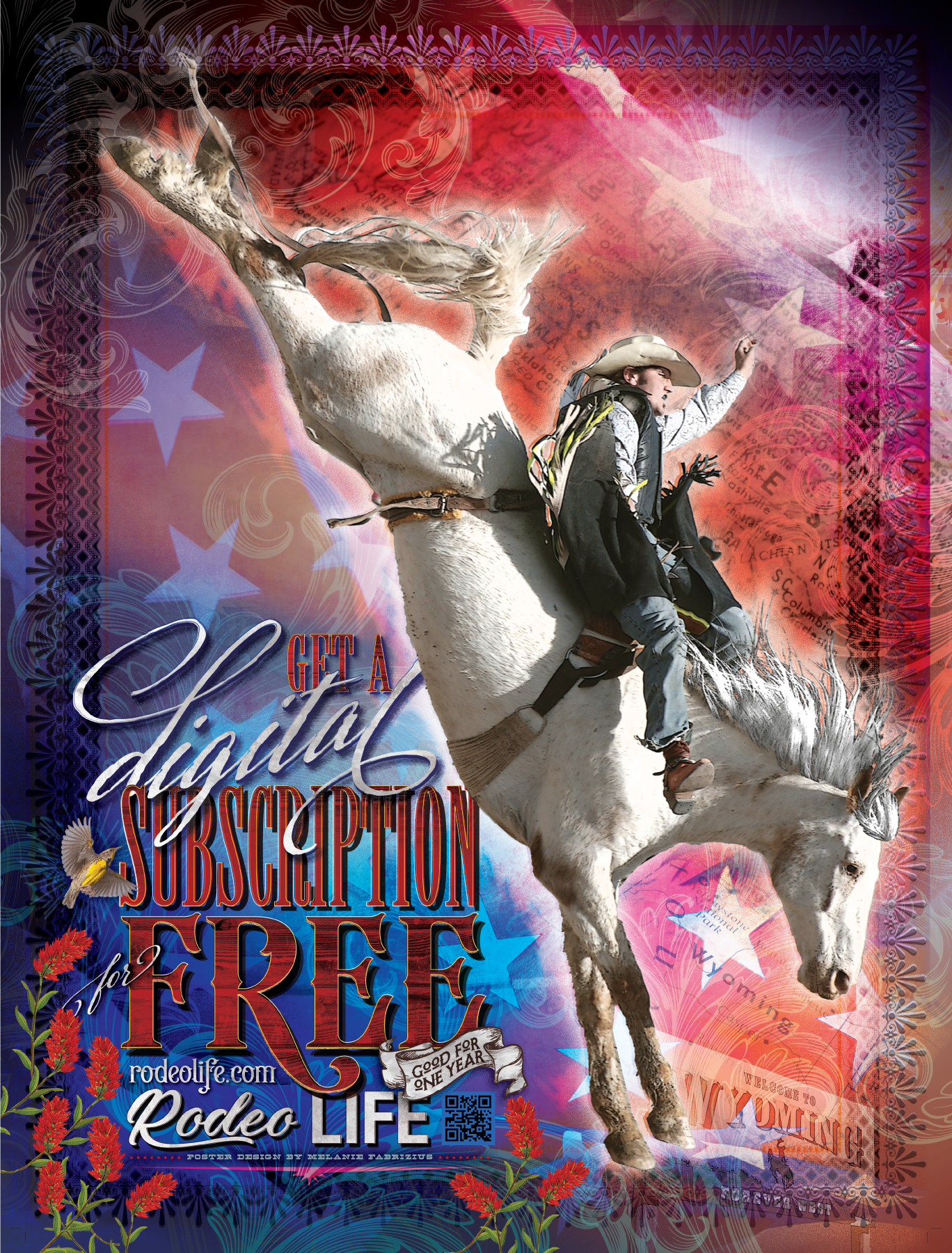 RodeoLife-2024_bronc_18x24-Poster-FINAL
