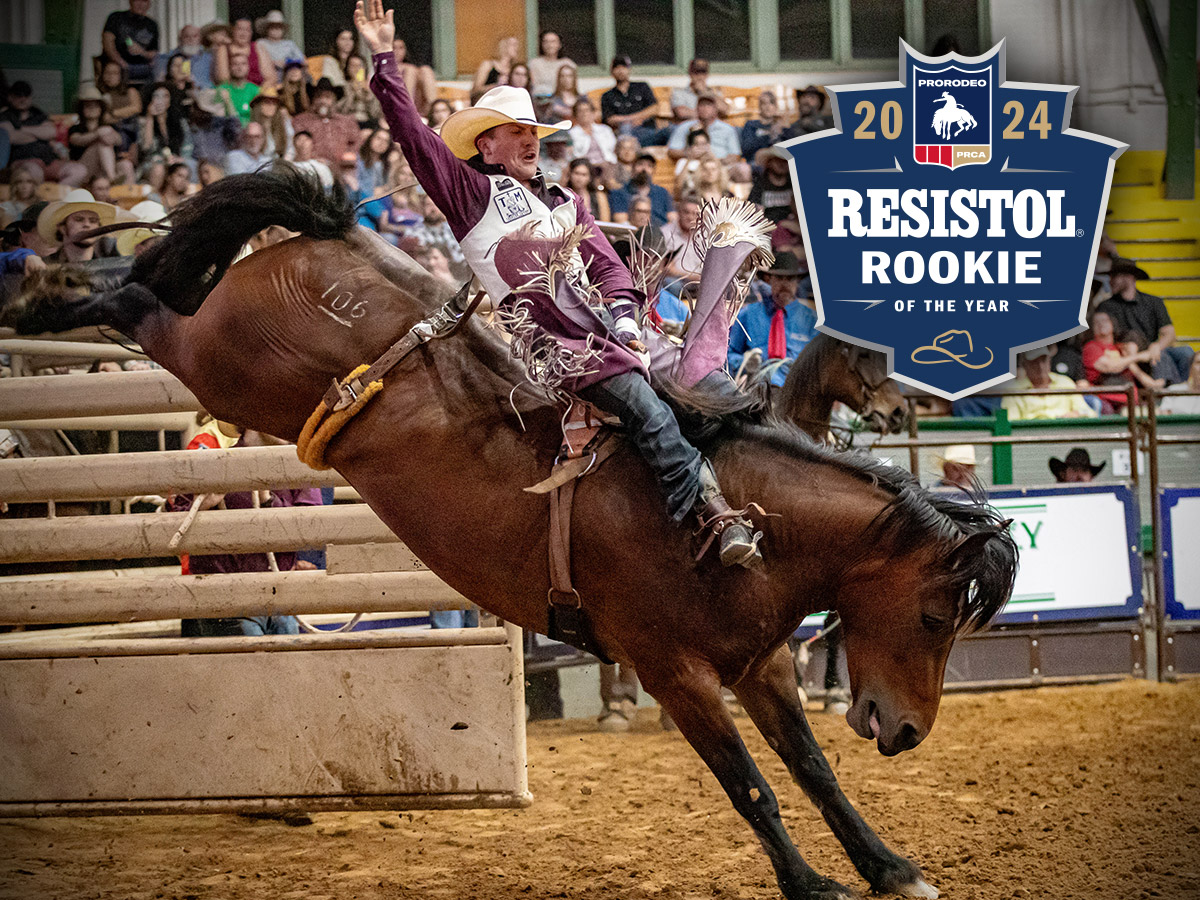 Resistol Rookie: The race for the PRCA Resistol Rookie of the Year title is in full swing.
