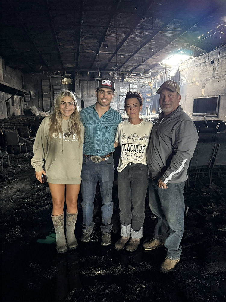 Fire Doesn’t Extinguish Miller Family’s Faith